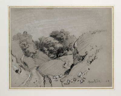 Nanterre, c. 1860 by Camille Jacob Pissarro